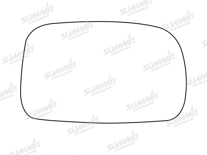 Summit Stick-On Standard Mirror Glass fits VW Corrado RHS - Summit Shop