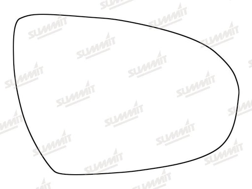 Summit Stick-On Standard Mirror Glass fits Hyundai Tucson 15 on RHS - Summit Shop
