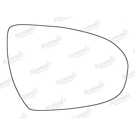 Summit Stick-On Standard Mirror Glass fits Hyundai Tucson 15 on RHS - Summit Shop