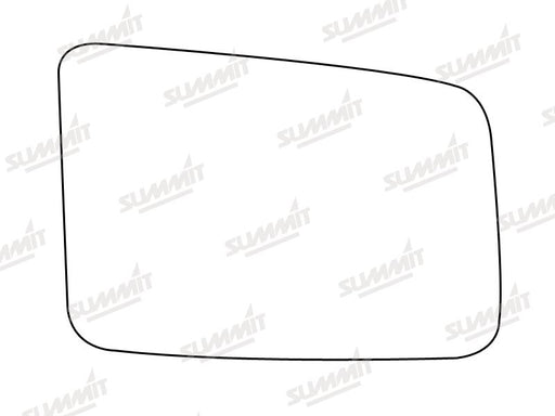 Summit Stick-On Standard Mirror Glass fits Vauxhall Astra Belmont RHS - Summit Shop