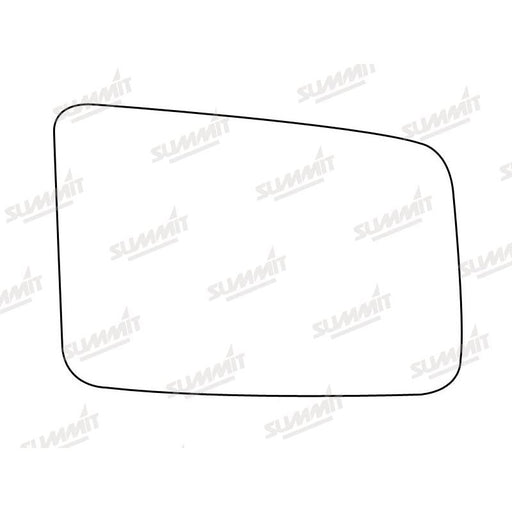 Summit Stick-On Standard Mirror Glass fits Vauxhall Astra Belmont RHS - Summit Shop