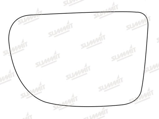 Summit Stick-On Standard Mirror Glass fits Daihatsu Sportrak RHS - Summit Shop