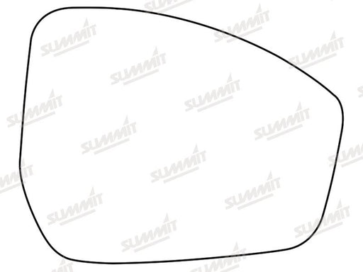Summit Stick-On Standard Mirror Glass fits Range Rover Evoque 14 on RHS - Summit Shop