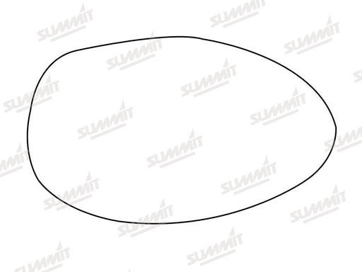 Summit Stick-On Standard Mirror Glass fits Alfa 147 LHS - Summit Shop