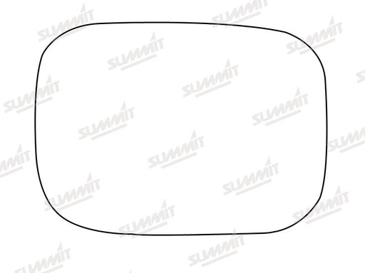 Summit Stick-On Commercial Mirror Glass fits Citroen C15 LHS RHS - Summit Shop