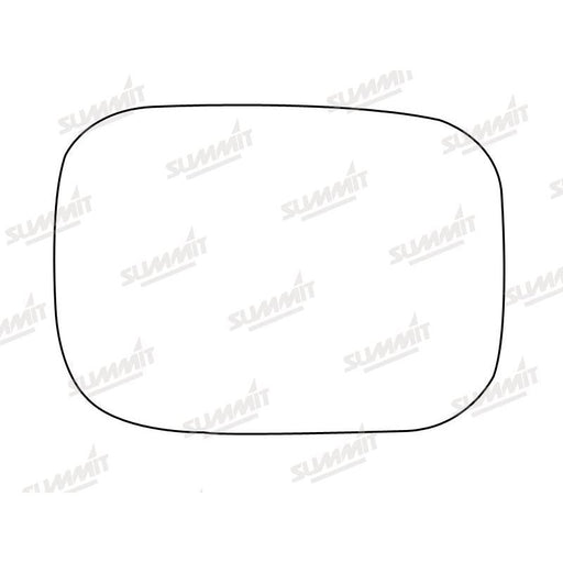 Summit Stick-On Commercial Mirror Glass fits Citroen C15 LHS RHS - Summit Shop