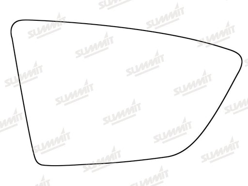 Summit Heated Base Plate With Standard Mirror Glass fits Seat Leon 12 on RHS - Summit Shop