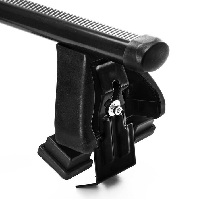 SUP-094 Premium Multi Fit Roof Bars, Black Steel, Set of 2 - Summit Shop