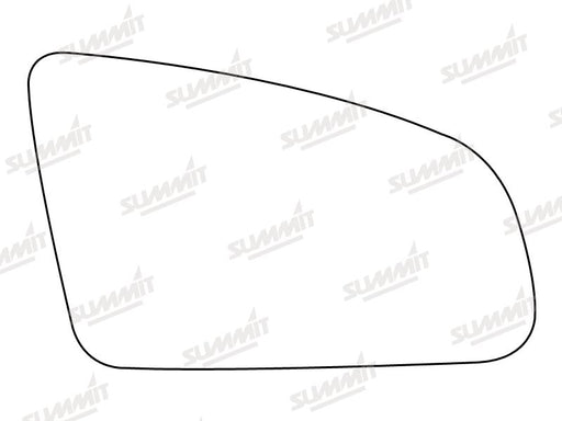 Summit Heated Base Plate With Standard Mirror Glass fits Audi A3 A6 RHS - Summit Shop