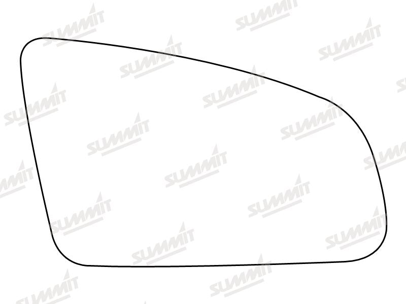 Summit Heated Base Plate With Standard Mirror Glass fits Audi A3 A6 RHS - Summit Shop