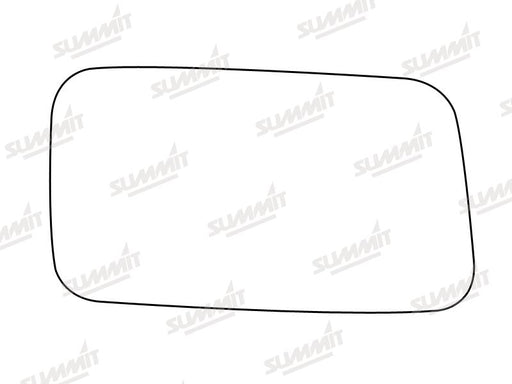 Summit Stick-On Standard Mirror Glass fits Fiat Panda RHS - Summit Shop