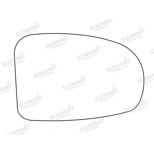 Summit Heated Base Plate With Standard Mirror Glass fits Toyota iQ 08 on RHS - Summit Shop