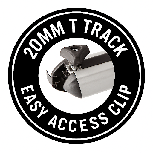 Summit Premium Roof Tent Compatible Aluminium Multi-Fit Roof Bar System SURT-095 1.3m Std Foot - Summit Shop