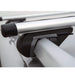 Summit Value Aluminium Roof Bars fits Kia Sportage 1994-2004 Suv 3-dr with Raised Rails - Summit Shop