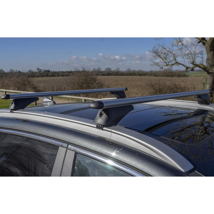 Summit Value Aluminium Roof Bars fits Jaguar F-Pace X761 2016-2025 Suv 5-dr with Flush Rails - Summit Shop