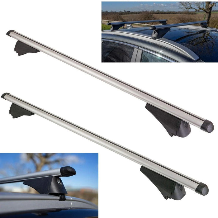 Summit Value Aluminium Roof Bars fits Ford Focus 2012-2018 Estate 5-dr with Flush Rails - Summit Shop