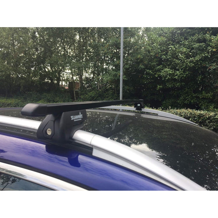 Summit Premium Steel Roof Bars fits Skoda Octavia 5E 2013-2021 Estate 5-dr with Raised Rails - Summit Shop