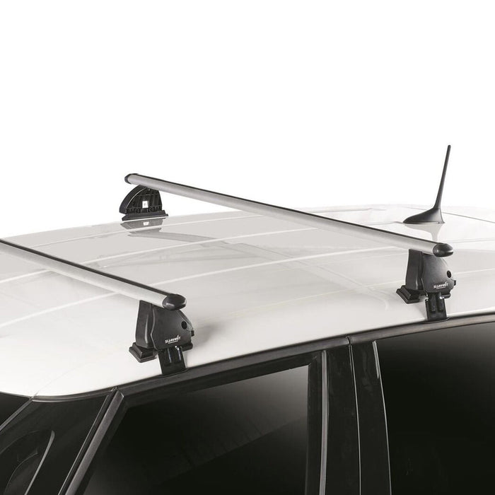 Summit Premium Aluminium Roof Bars fits Volkswagen Polo MK6/ AW 2018-2025 Hatchback 5-dr with Normal Roof - Summit Shop