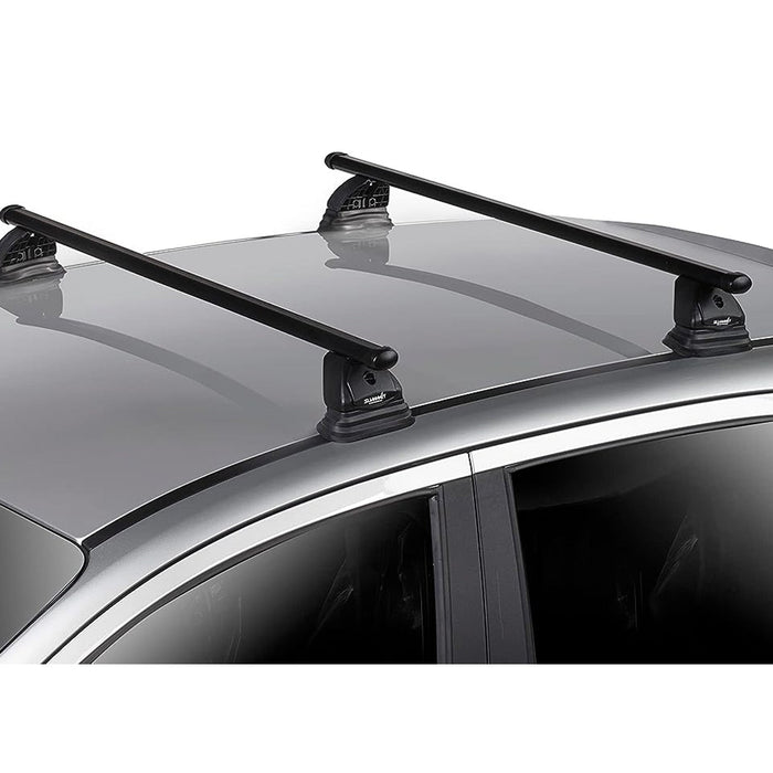 Summit Premium Steel Roof Bars fits Mitsubishi L200 2016-2021 Double Cab 4-dr with Fixed Point - Summit Shop