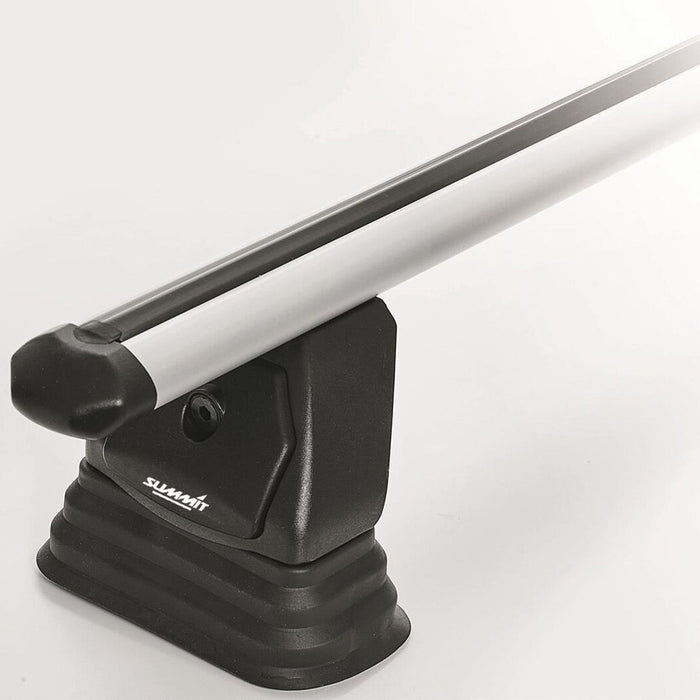 Barres Transversales Menabo INOX Noir Compatible BMW Série 1 F40 2019-2024 - Porte Bagages Toit